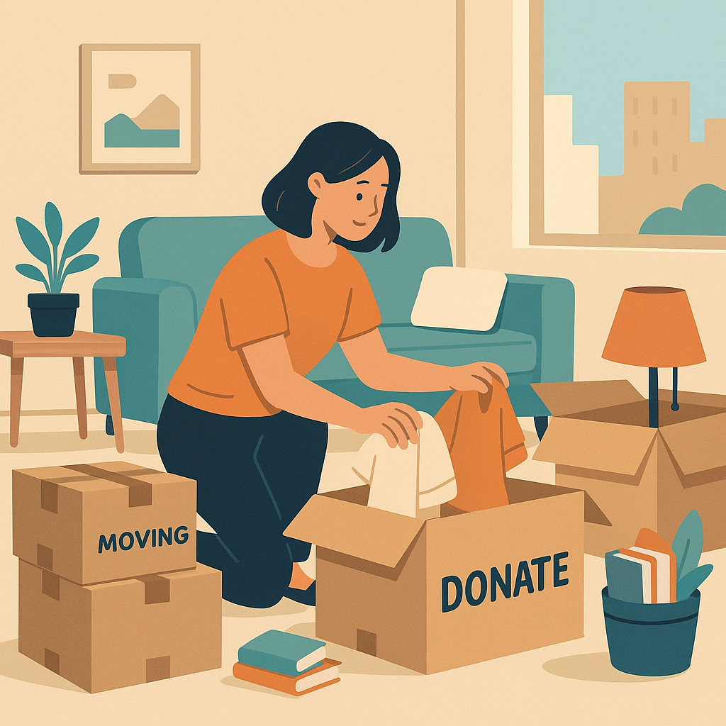 Decluttering Belongings Before an NYC Move